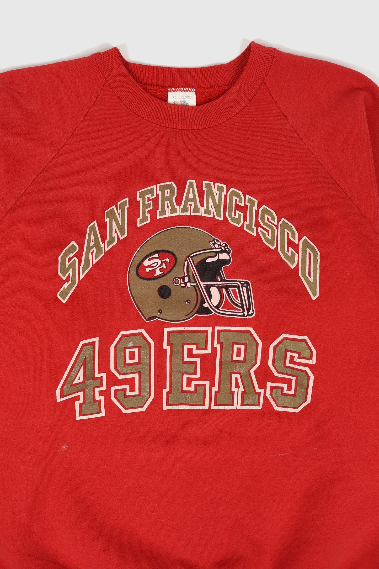 Vintage Distressed San Francisco 49ers Crewneck Image 1