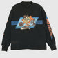 Vintage Distressed Taz Football Long Sleeve Tee Image 0
