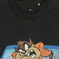 Vintage Distressed Taz Football Long Sleeve Tee Image 2