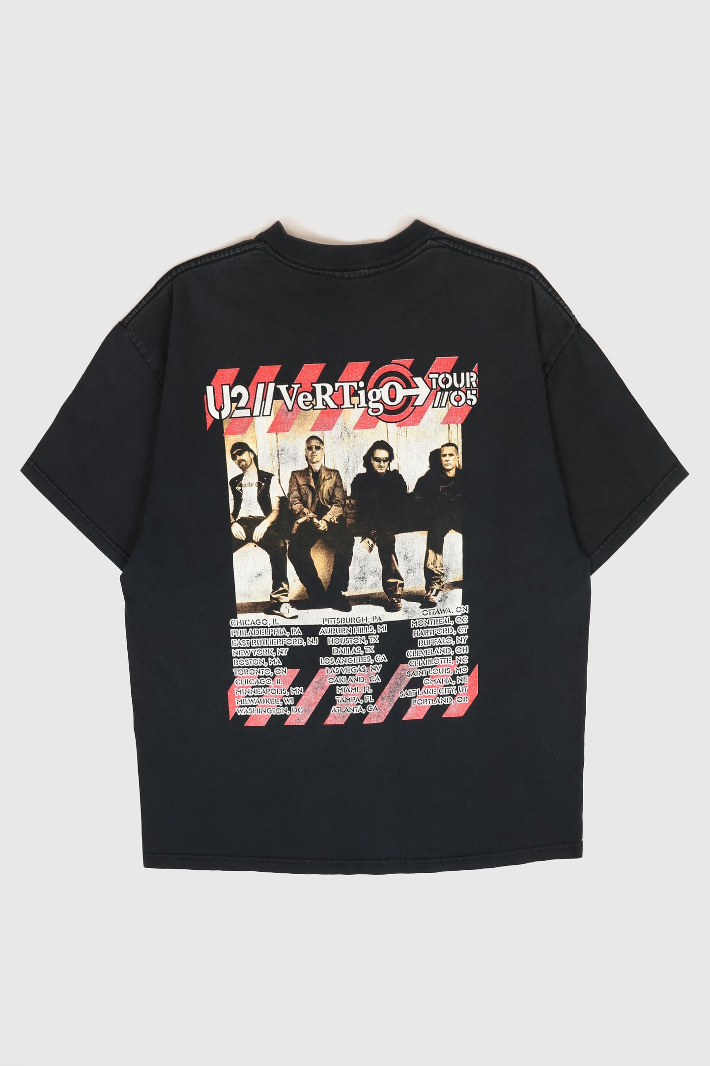 Vintage U2 Vertigo 2005 Tour Tee Image 1