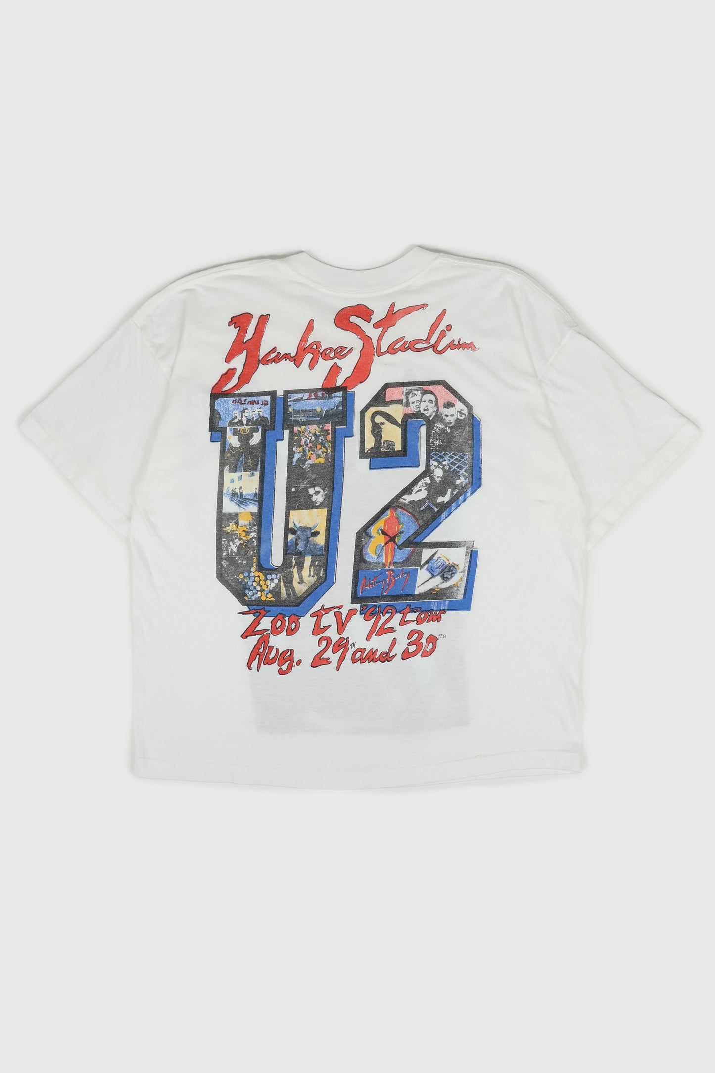 Vintage U2 1992 Zoo TV Tour Tee