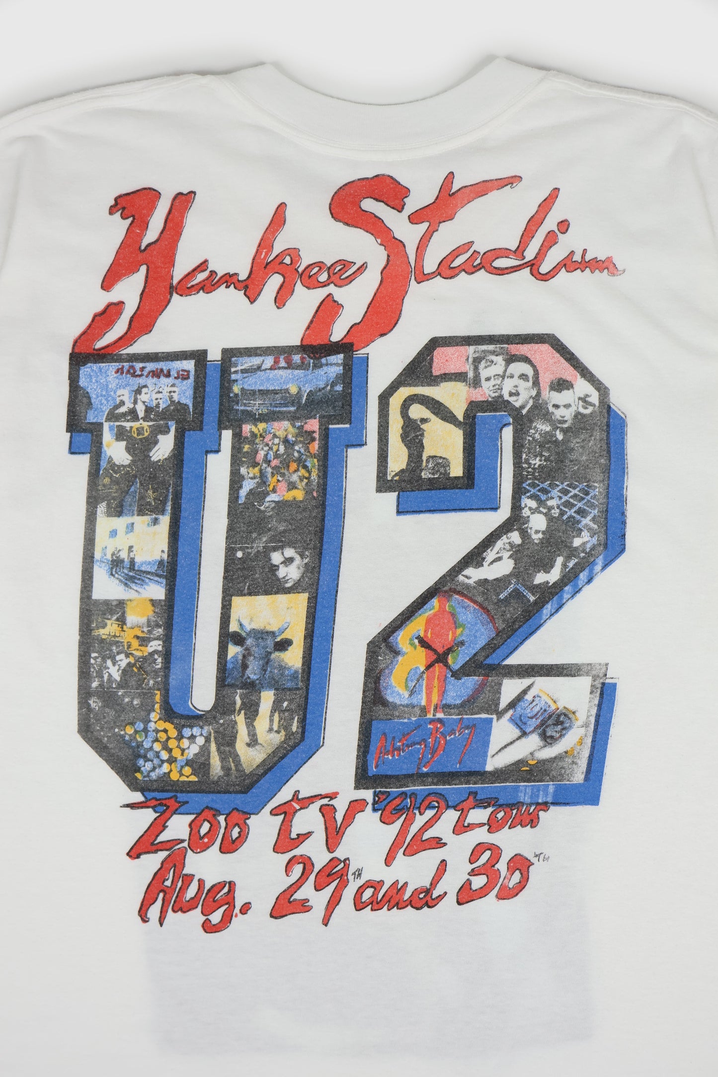 Vintage U2 1992 Zoo TV Tour Tee