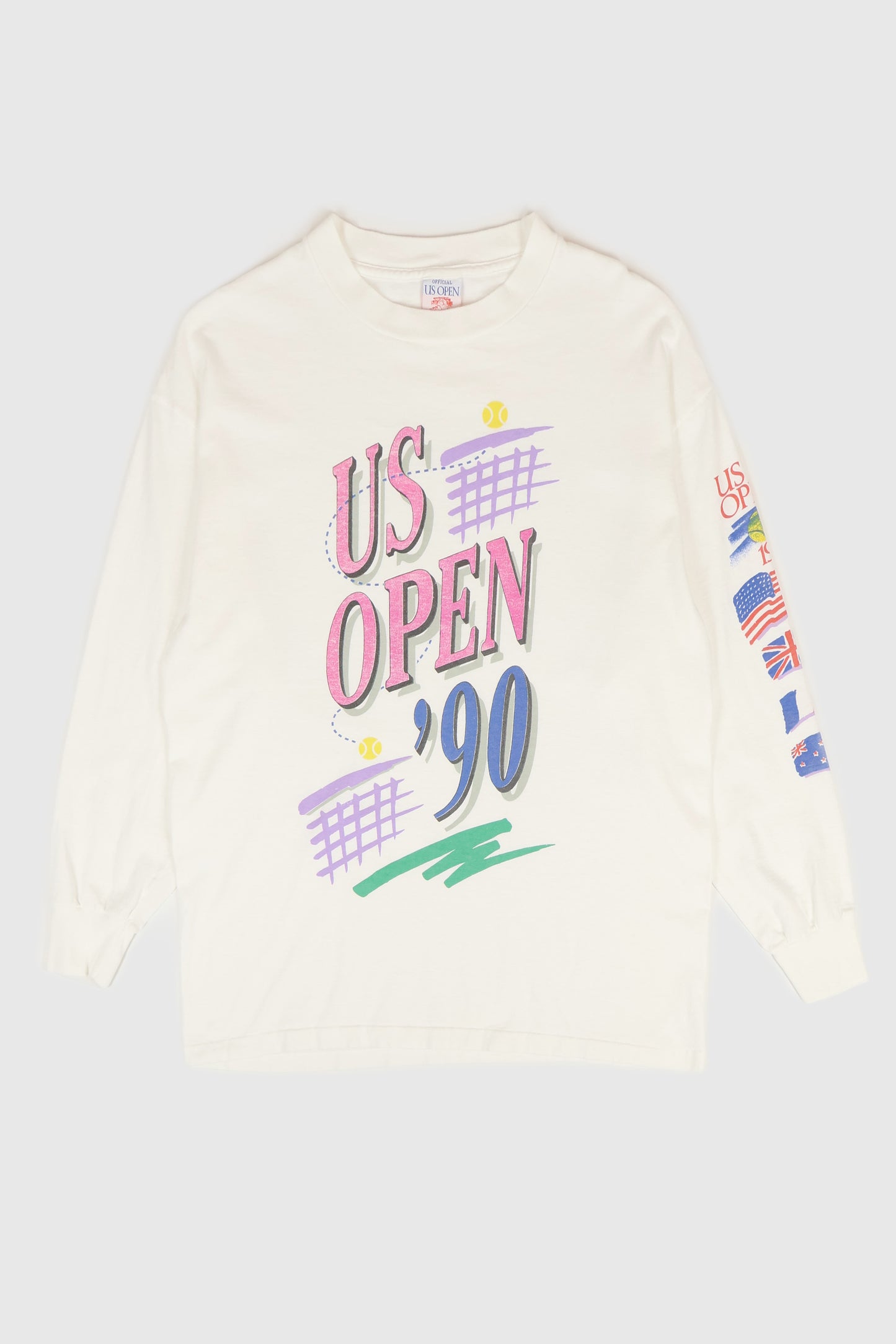 Vintage 1990 U.S. Open Long Sleeve Tee Image 0
