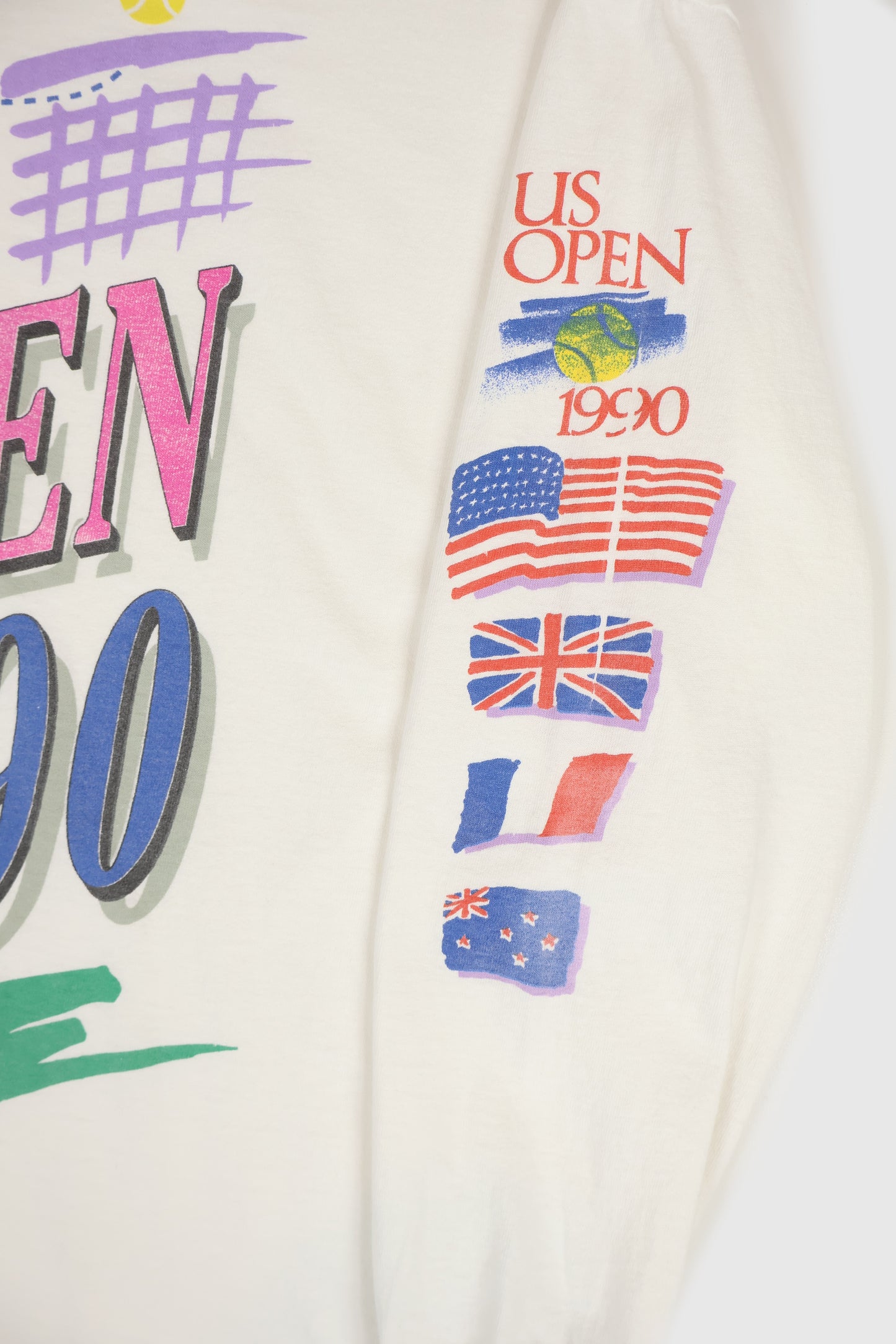 Vintage 1990 U.S. Open Long Sleeve Tee Image 3