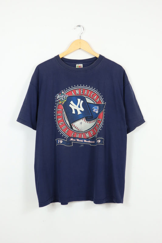 Vintage New York Yankees 1999 American League Champions Tee