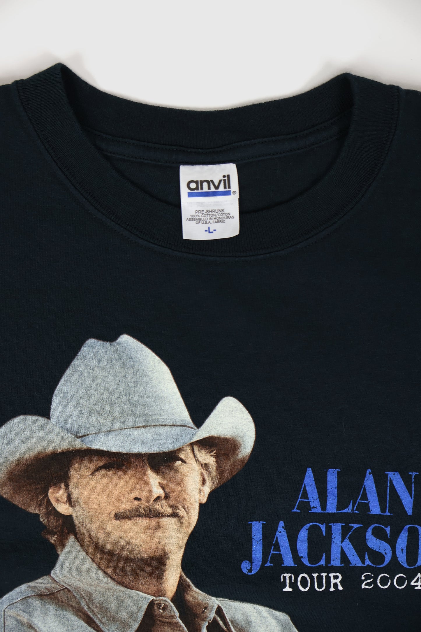 Vintage Alan Jackson 2004 Tour Tee Image 3