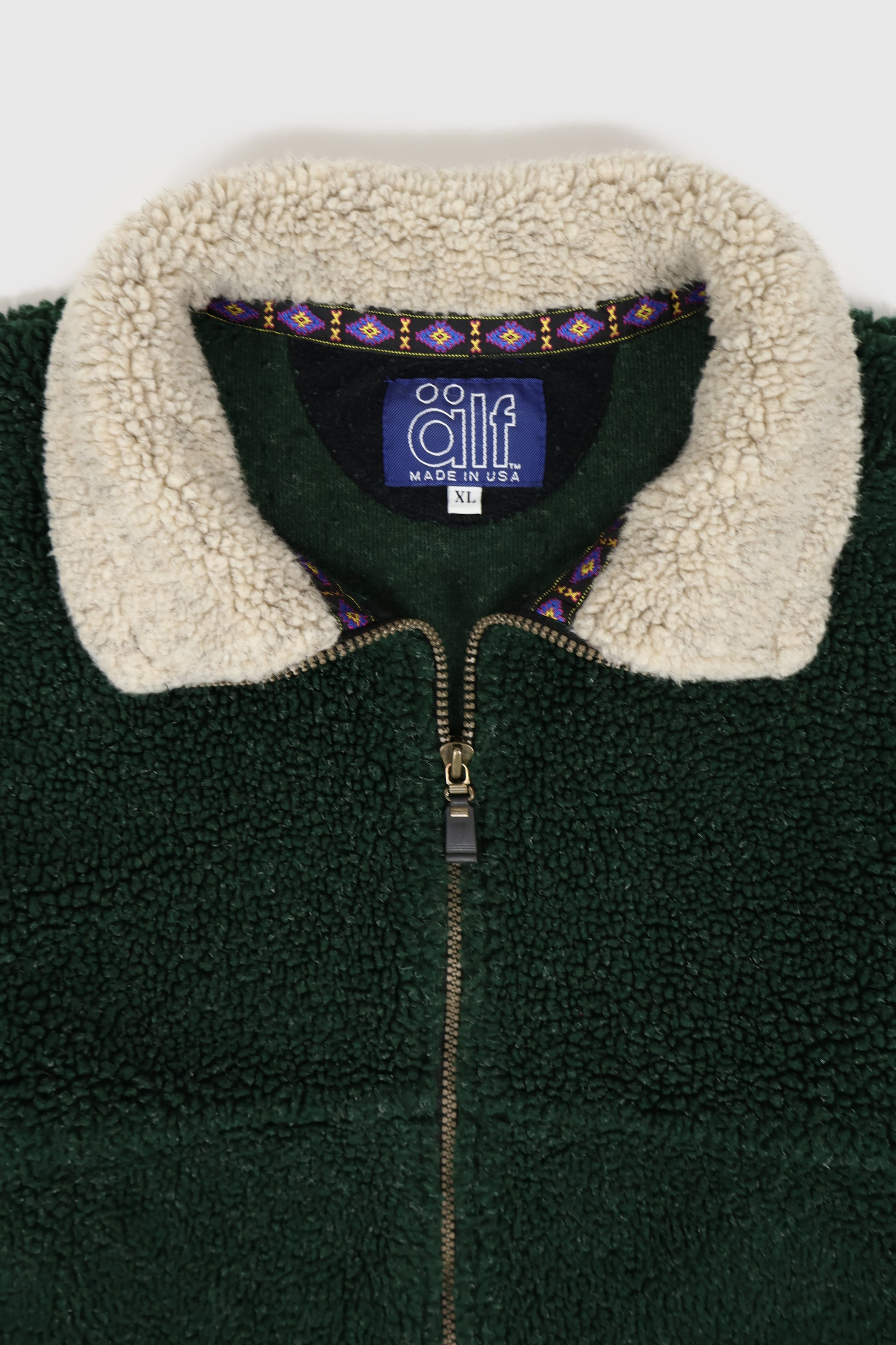 Vintage Full Zip Fleece Jacket Image 2