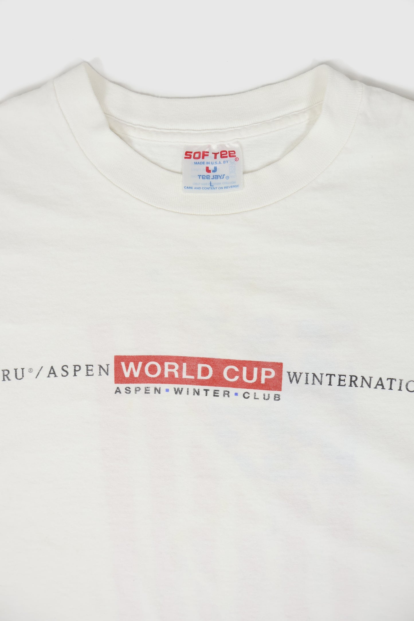 Vintage 1993 Aspen World Cup Downhill Tee