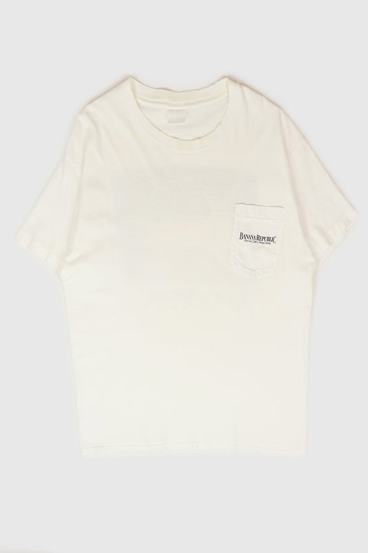 Vintage Banana Republic Travel and Safari Tee Image 0