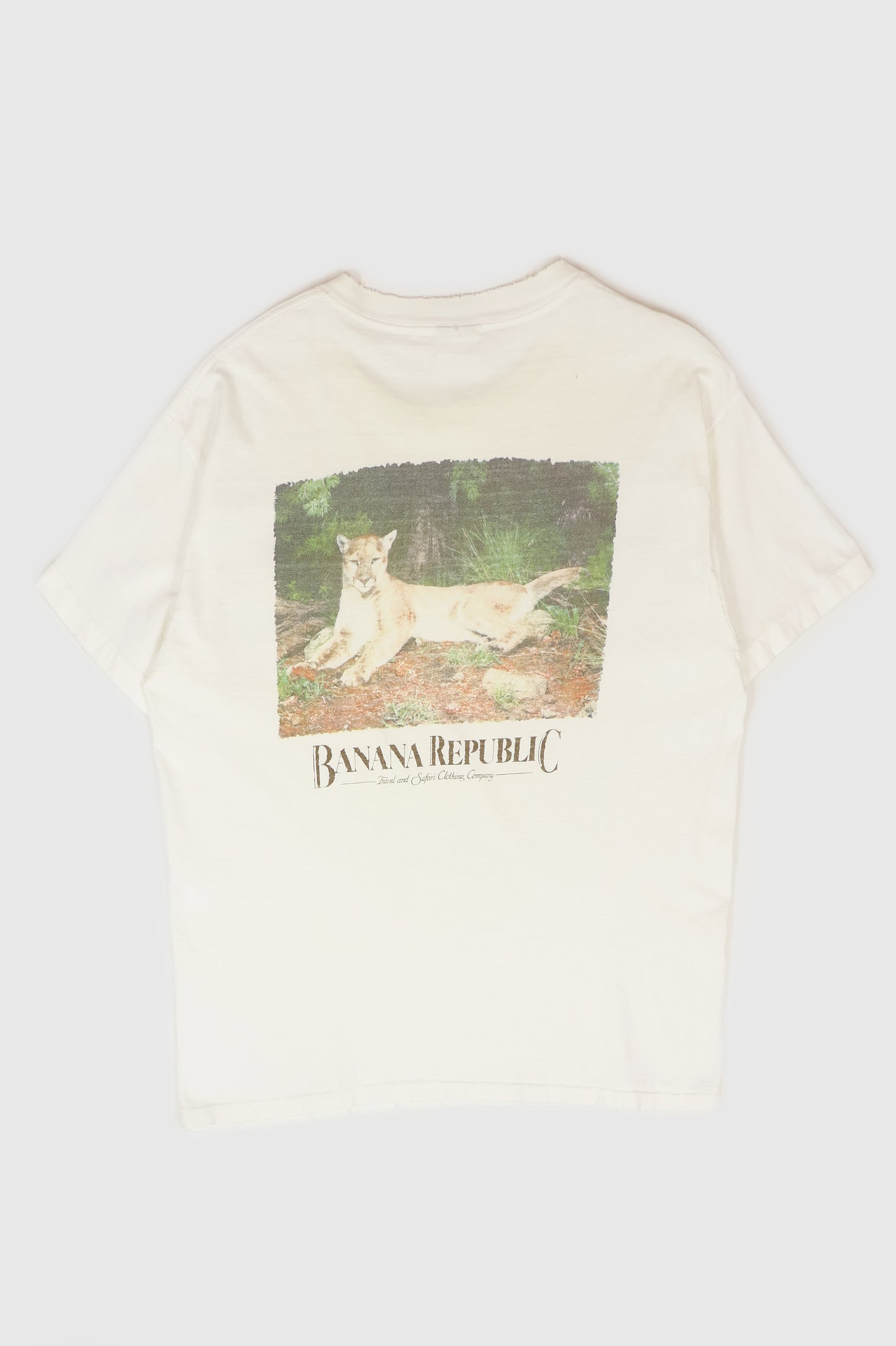 Vintage Banana Republic Travel and Safari Tee Image 1