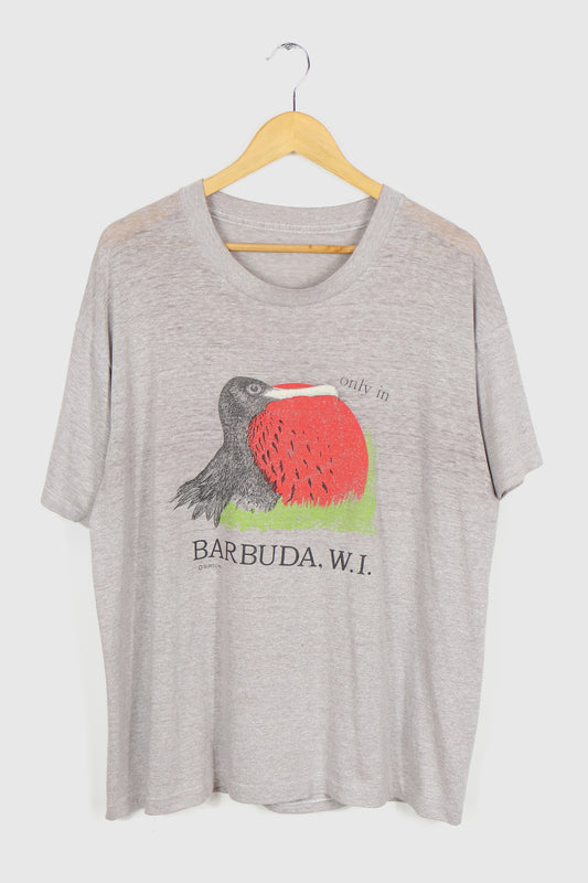 Vintage Only In Barbuda Bird Tee