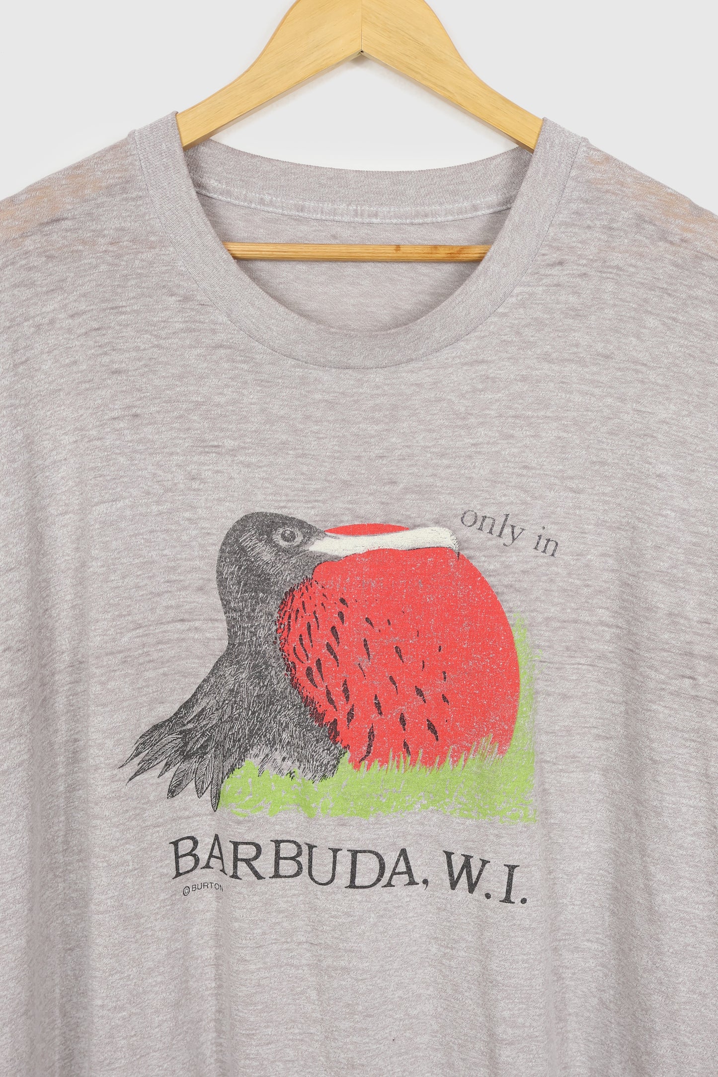 Vintage Only In Barbuda Bird Tee