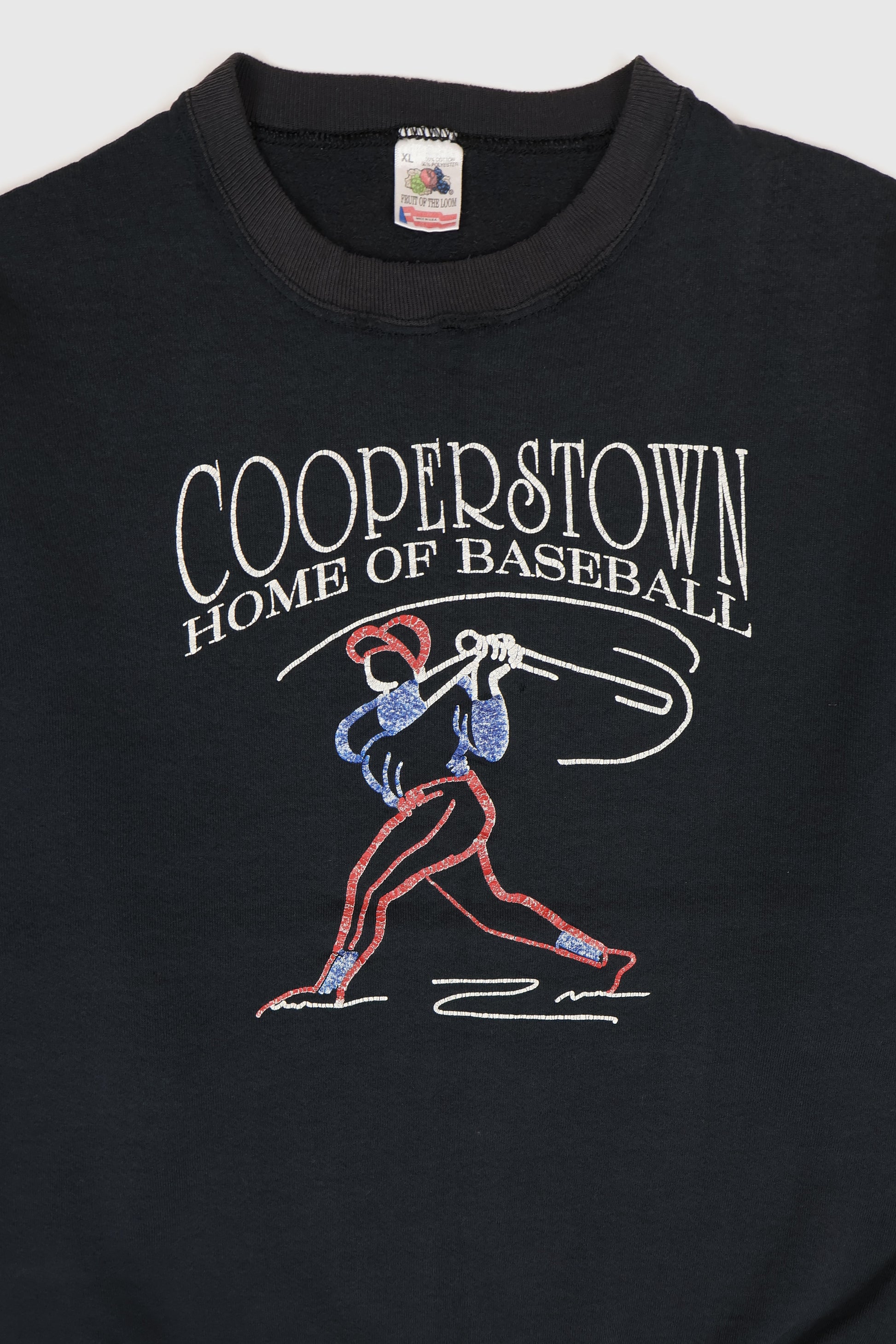Vintage Cooperstown Baseball Crewneck Image 1