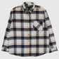 Vintage Plaid Flannel Button-Down Shirt Image 0
