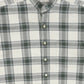 Vintage Band Collar Button-Down Shirt Image 1