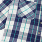 Vintage Plaid Button-Down Shirt Image 3
