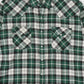 Vintage Plaid Snap Button Shirt Image 1