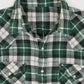 Vintage Plaid Snap Button Shirt Image 2