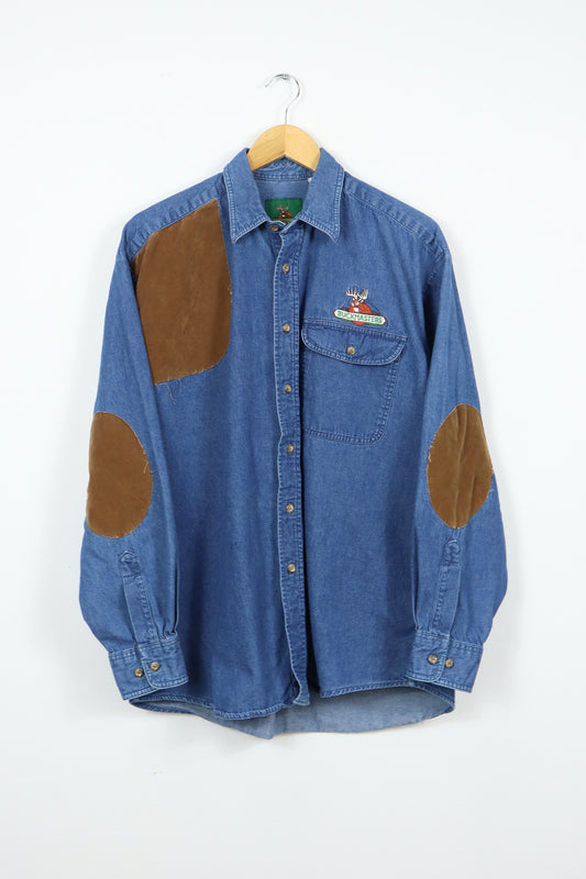 Vintage Buckmaster Denim Button-Down Shirt