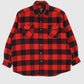 Vintage Heavyweight Flannel Button-Down Shirt Image 0