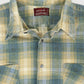 Vintage Flannel Button-Down Shirt Image 2