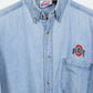 Vintage Ohio State Denim Button-Down Shirt
