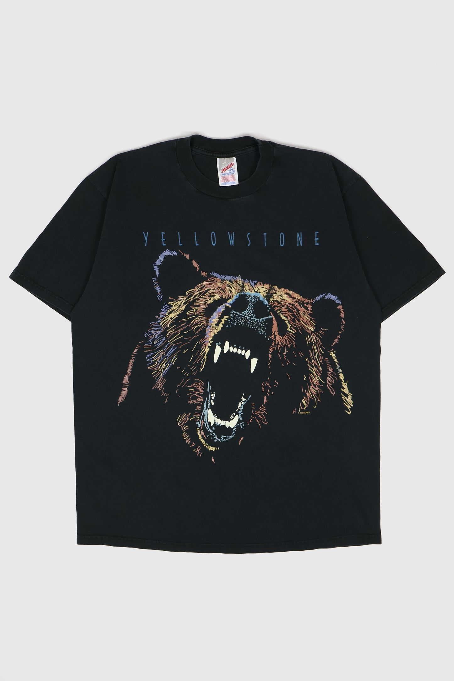 Vintage Yellowstone Bear Tee Image 0