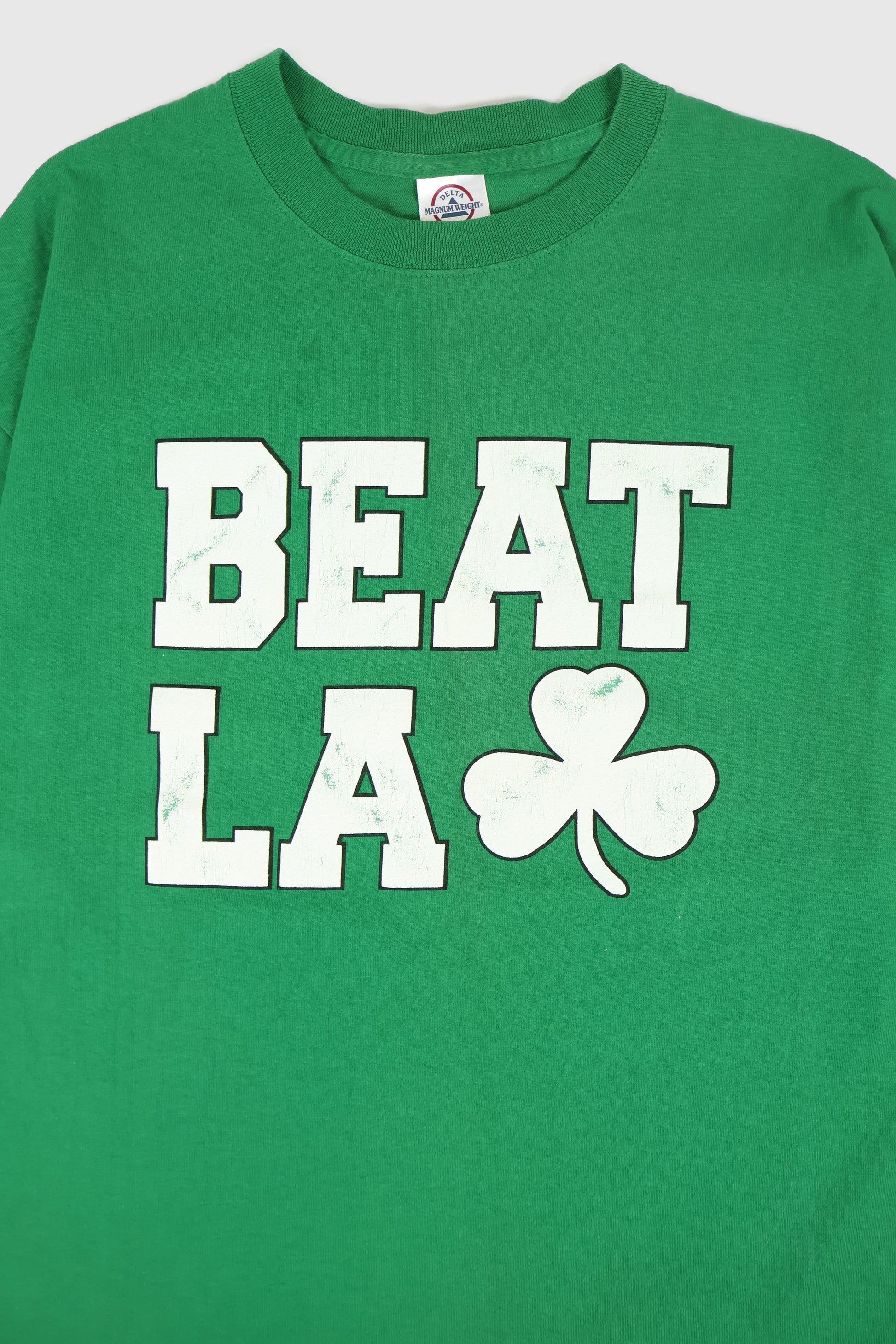 Vintage Boston Celtics Beat LA Tee Image 1