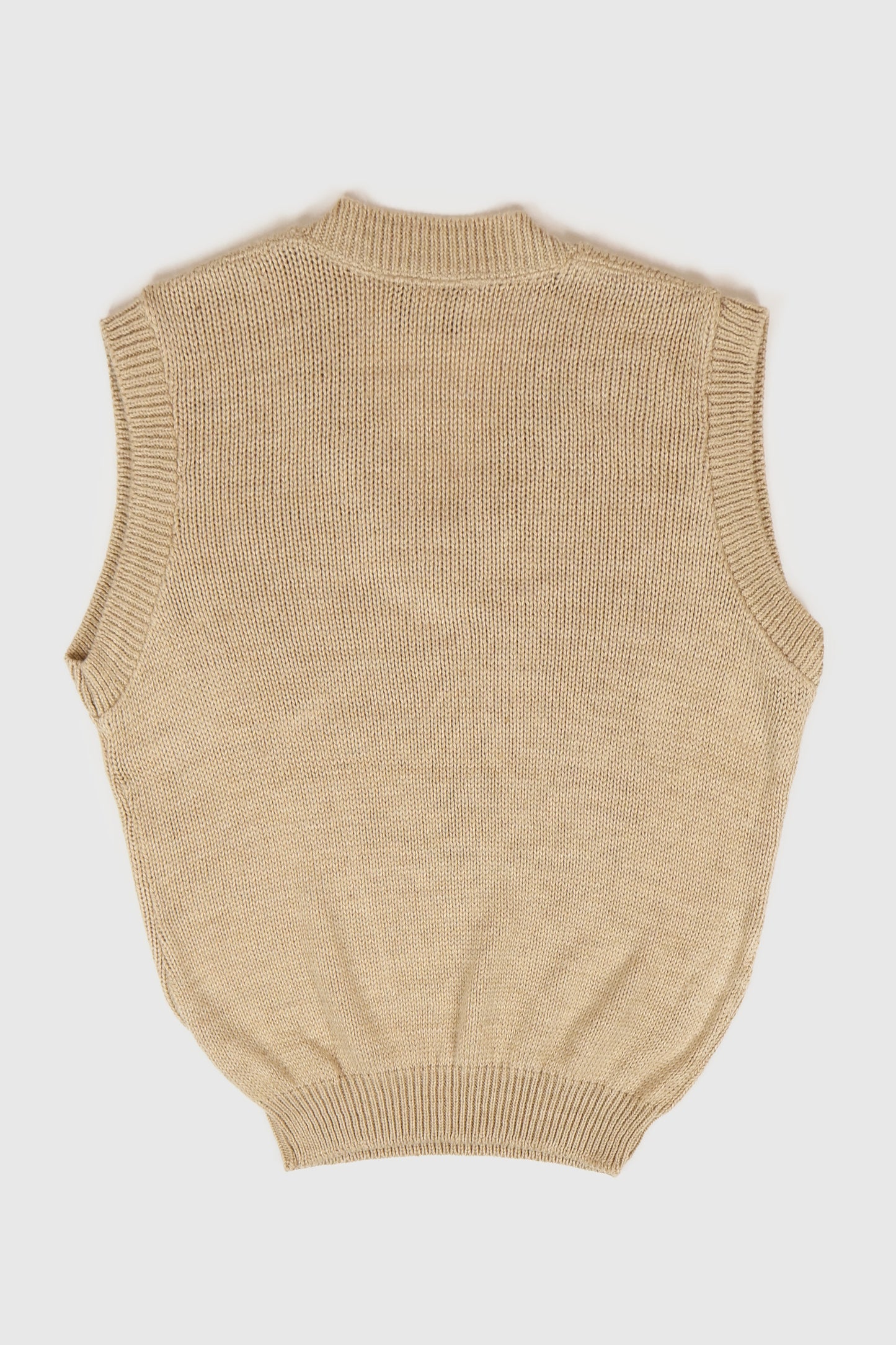 Vintage Beige Sweater Vest Image 3