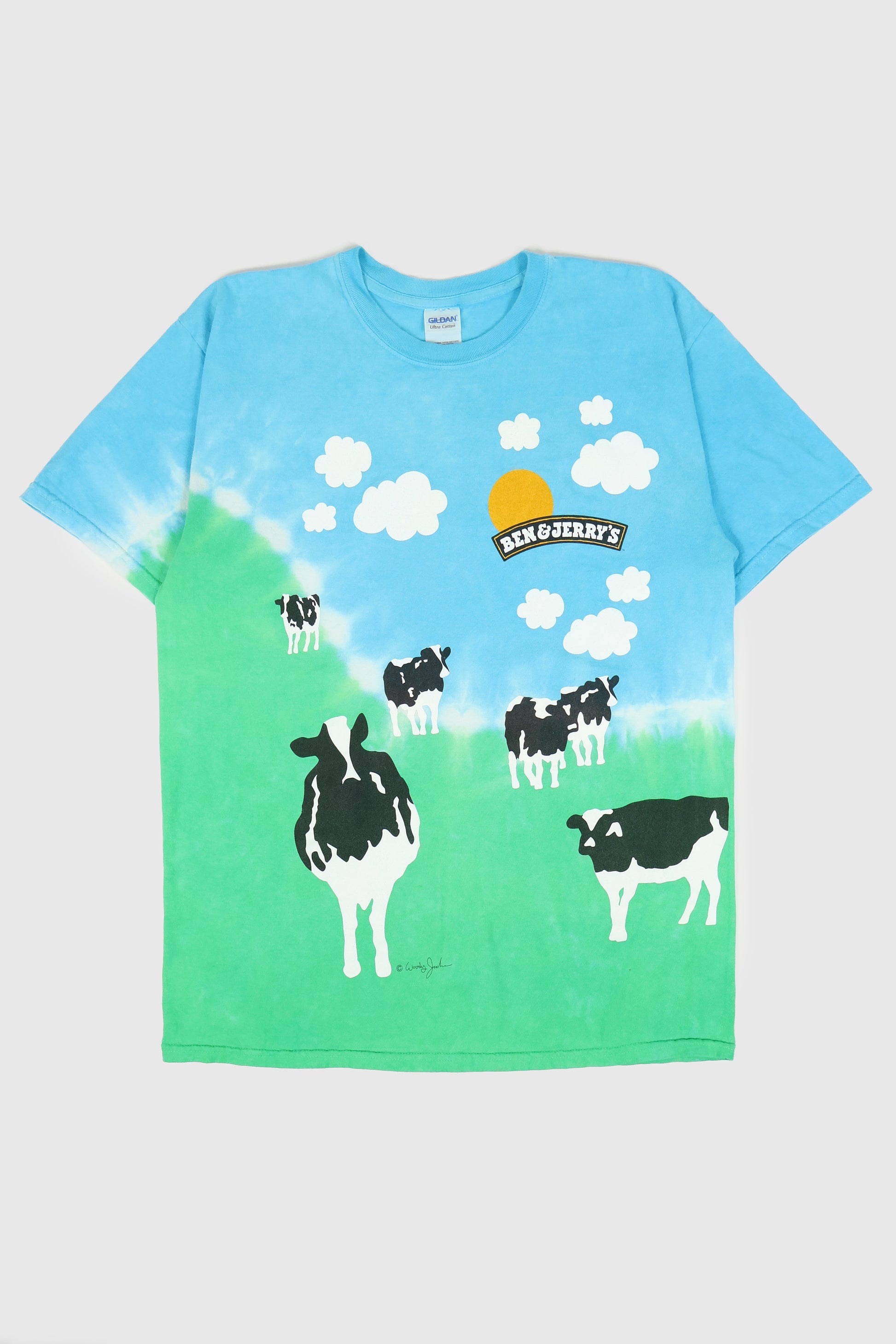 Vintage Ben & Jerrys Tee Image 0