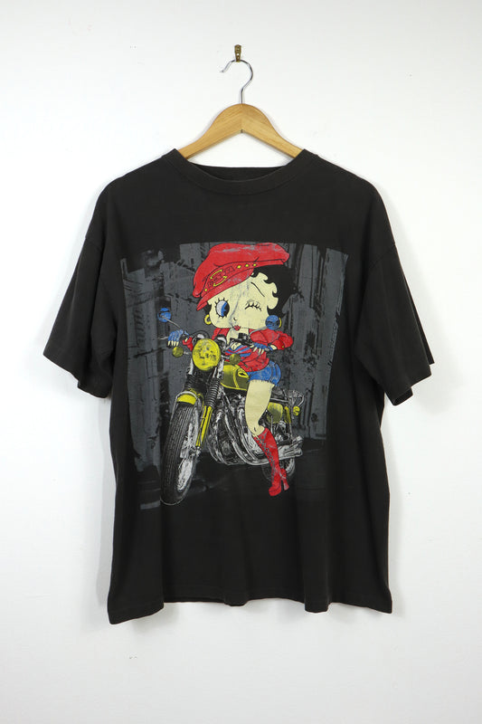 Vintage Betty Boop Motorcycle Tee