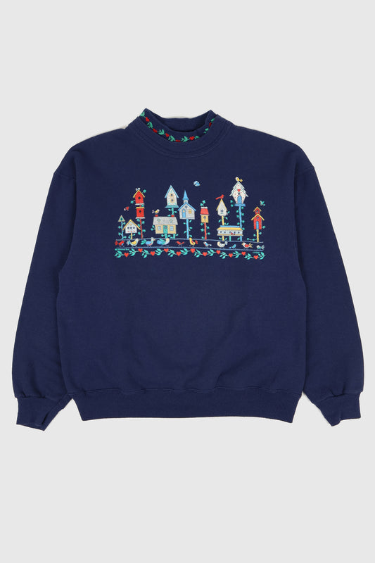 Vintage Birdhouse Crewneck Image 0