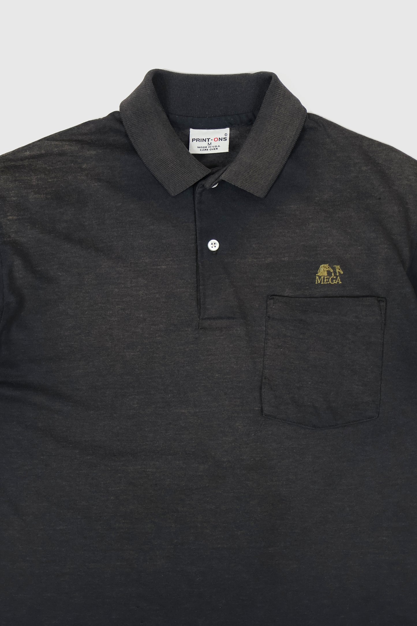 Vintage Embroidered Horse Polo