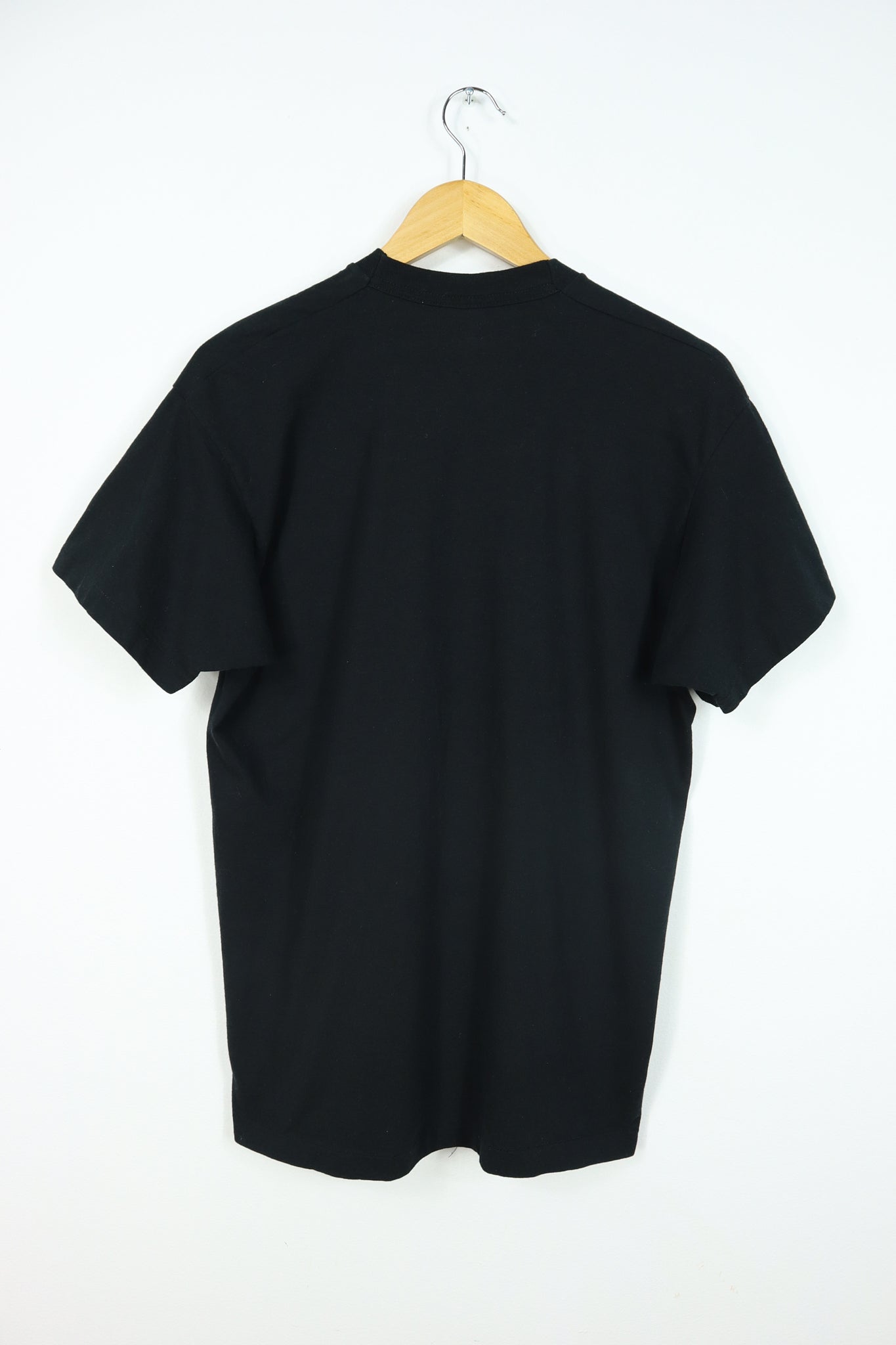 Vintage Solid Black Tee