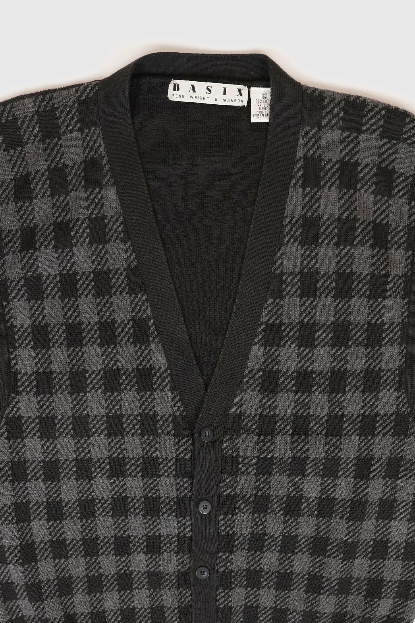 Vintage Checkered Sweater Vest Image 1