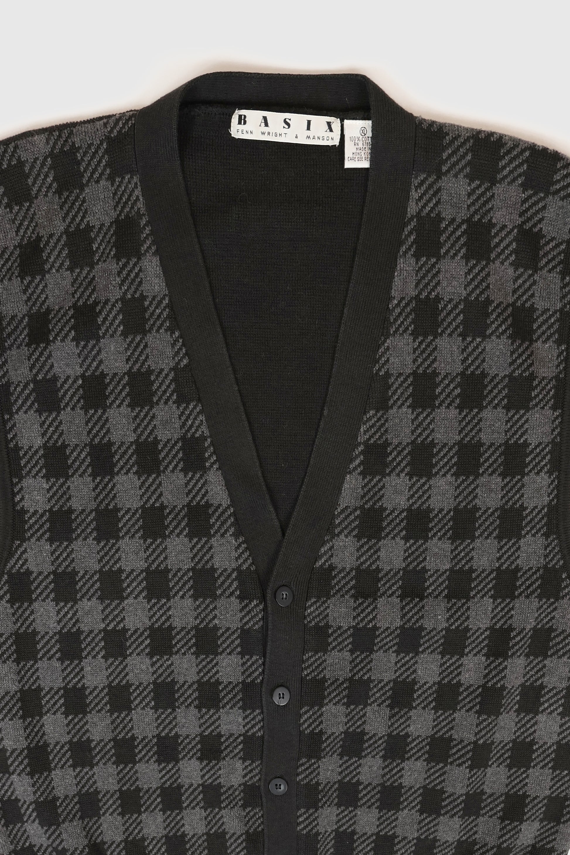 Vintage Checkered Sweater Vest Image 1