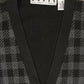 Vintage Checkered Sweater Vest Image 2