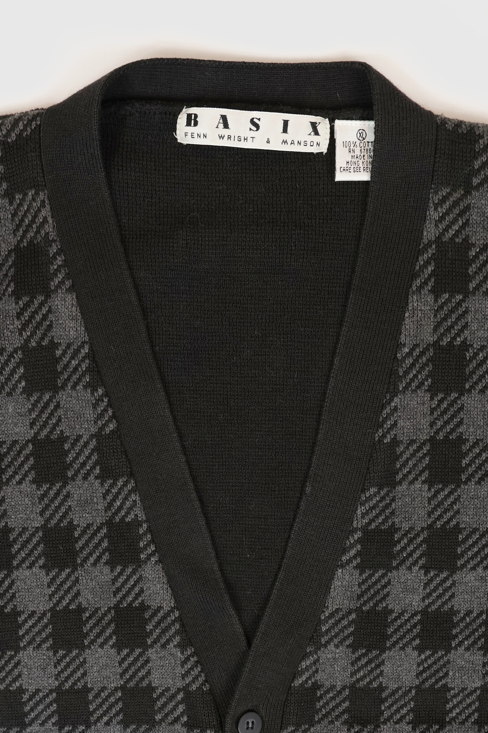 Vintage Checkered Sweater Vest Image 2