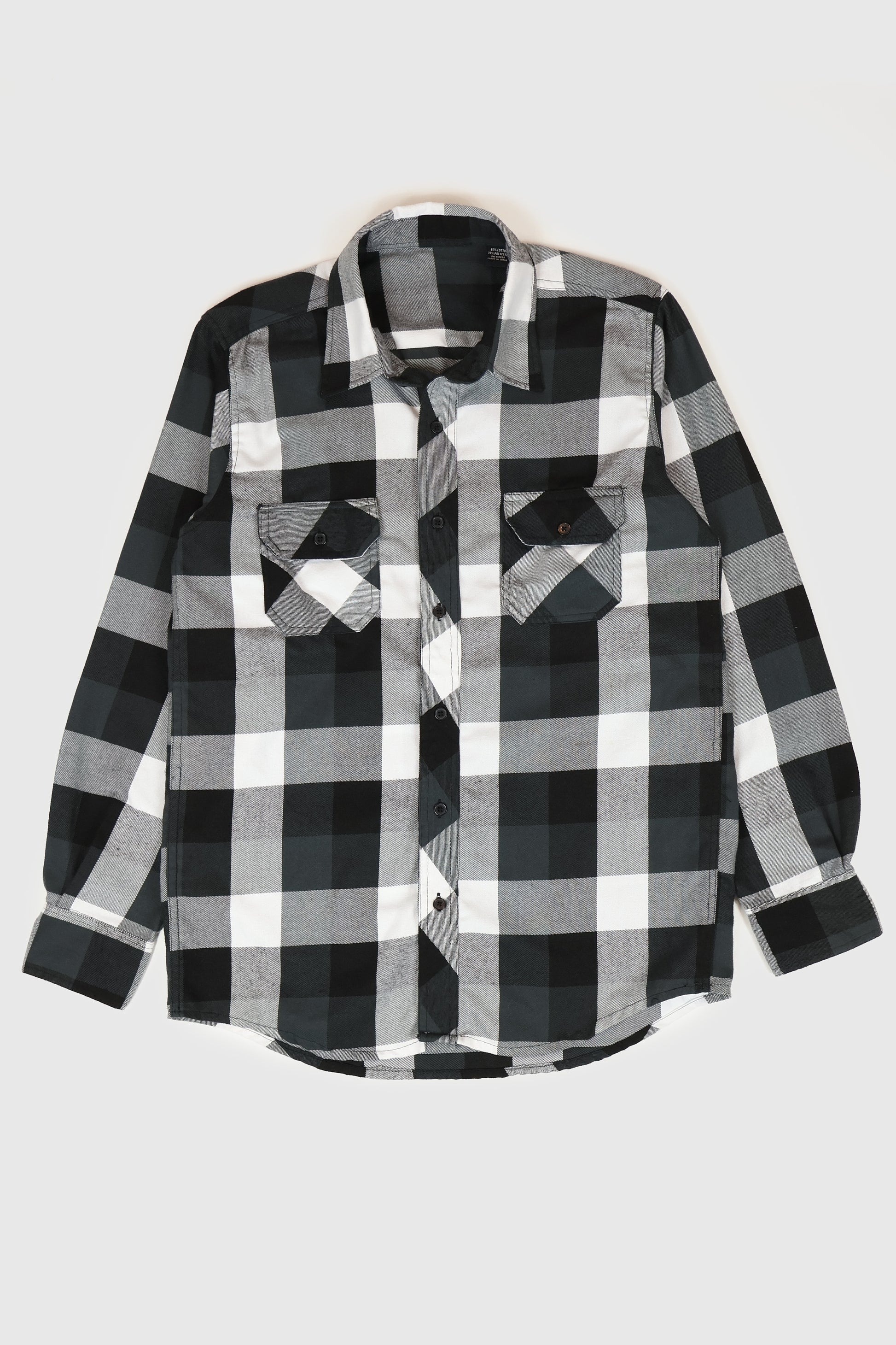Vintage Black Button-Down Shirt Image 0