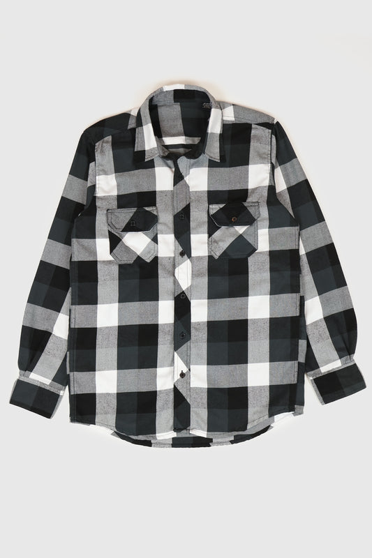 Vintage Black Button-Down Shirt Image 0