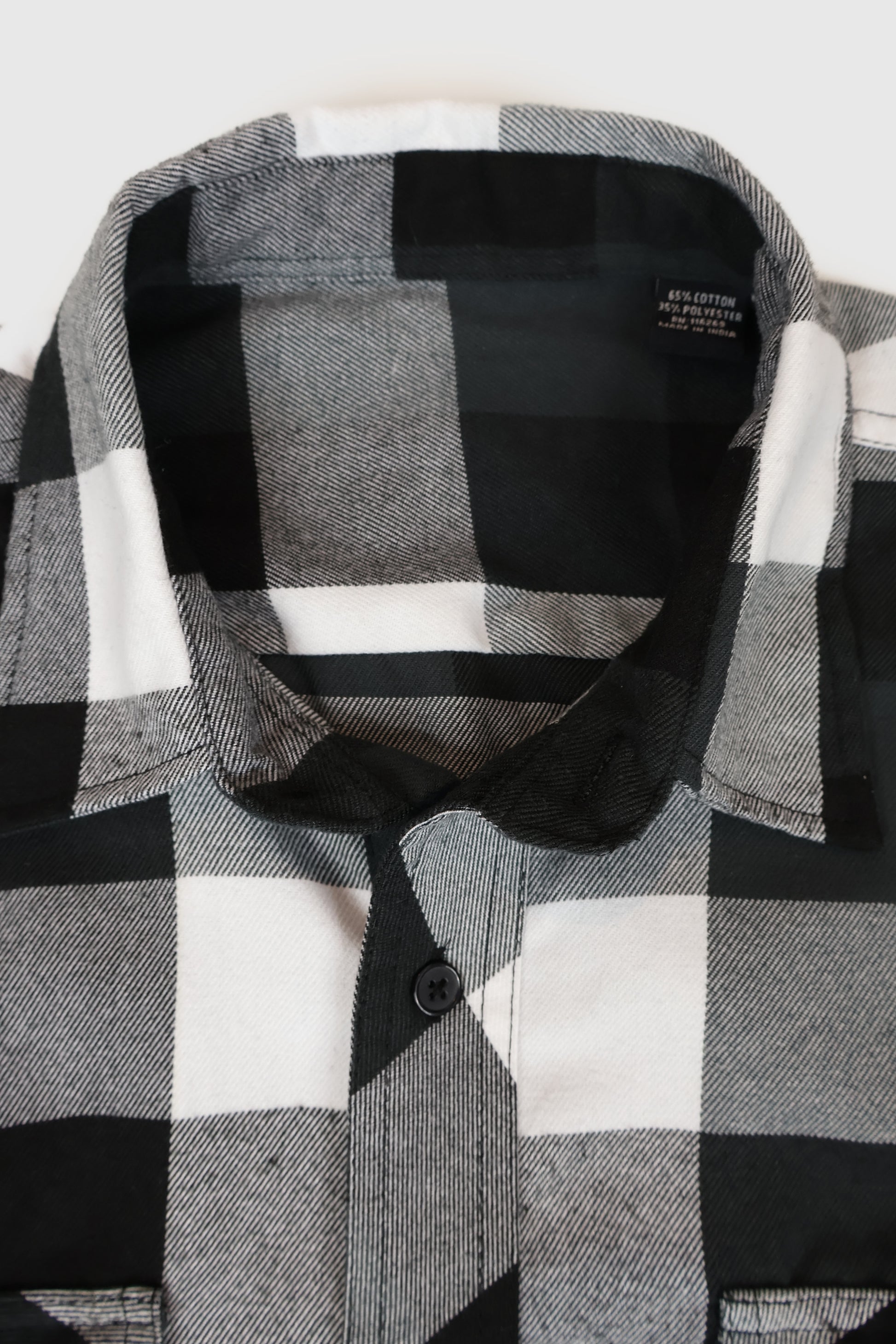 Vintage Black Button-Down Shirt Image 2