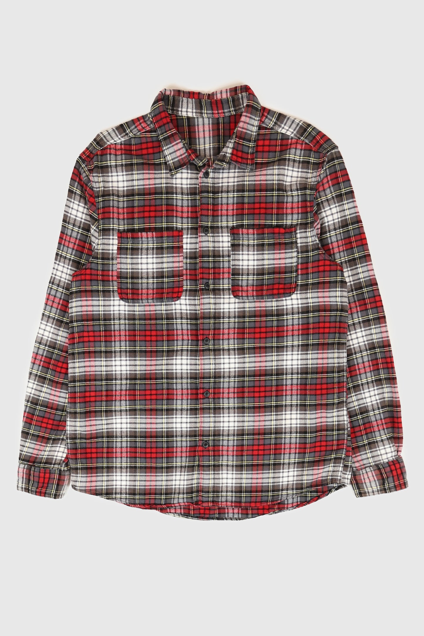 Vintage Flannel Button-Down Shirt Image 0