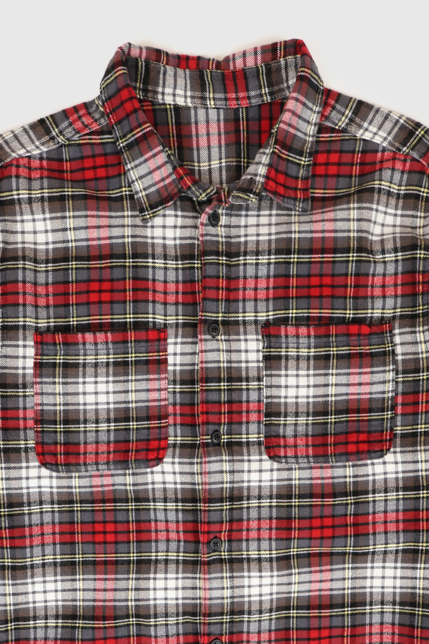 Vintage Flannel Button-Down Shirt Image 1