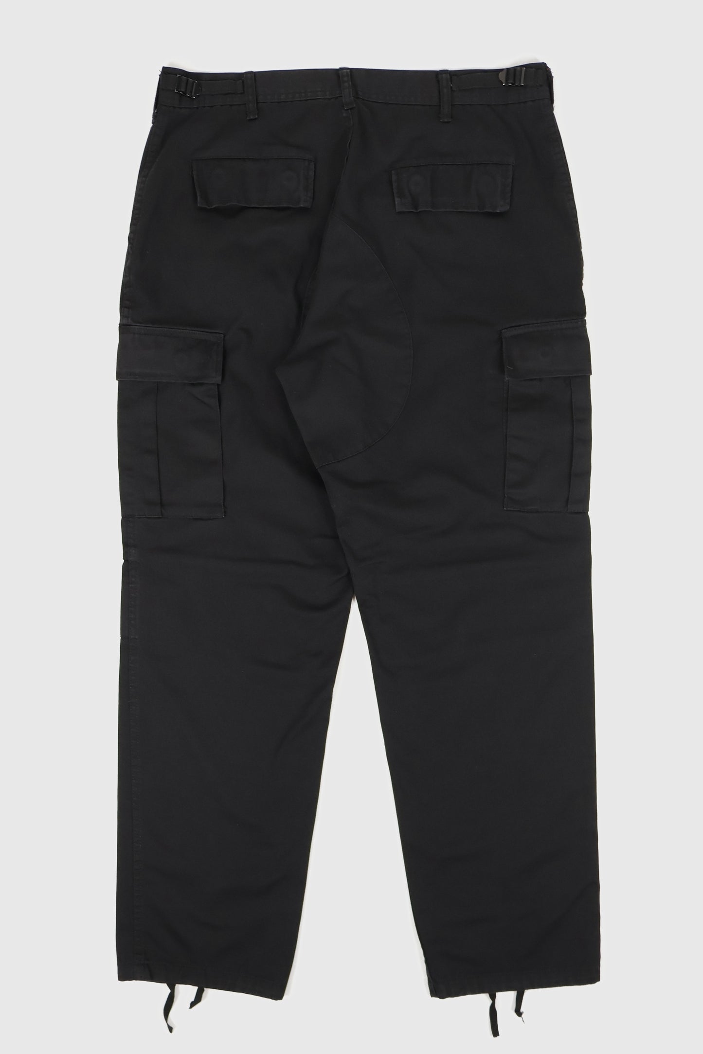 Vintage Black Utility Cargo Pants 01 Image 1