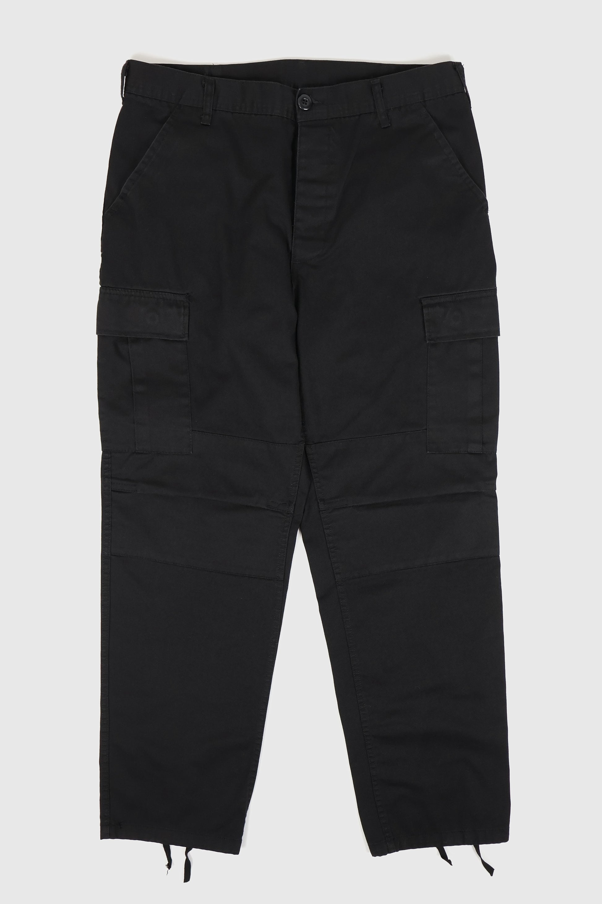 Vintage Black Utility Cargo Pants 01 Image 0