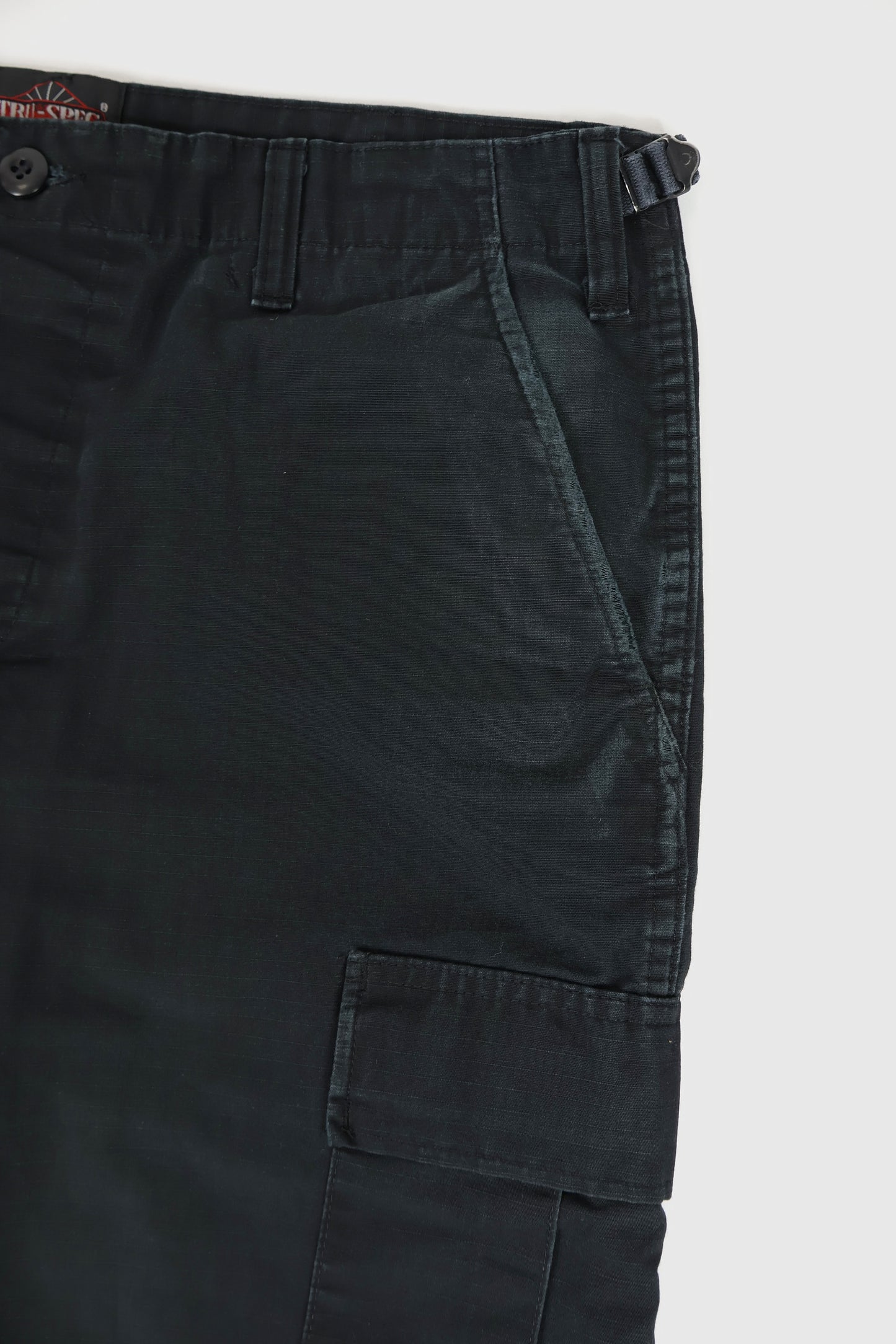 Vintage Black Utility Cargo Pants 03 Image 3