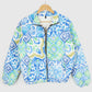 Reworked Blue Pattern Quilt Jacket