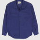Vintage Blue Flannel Button-Down Shirt Image 0
