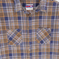 Vintage Flannel Button-Down Shirt Image 1