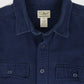 Vintage L.L. Bean Blue Flannel Button-Down Shirt Image 2